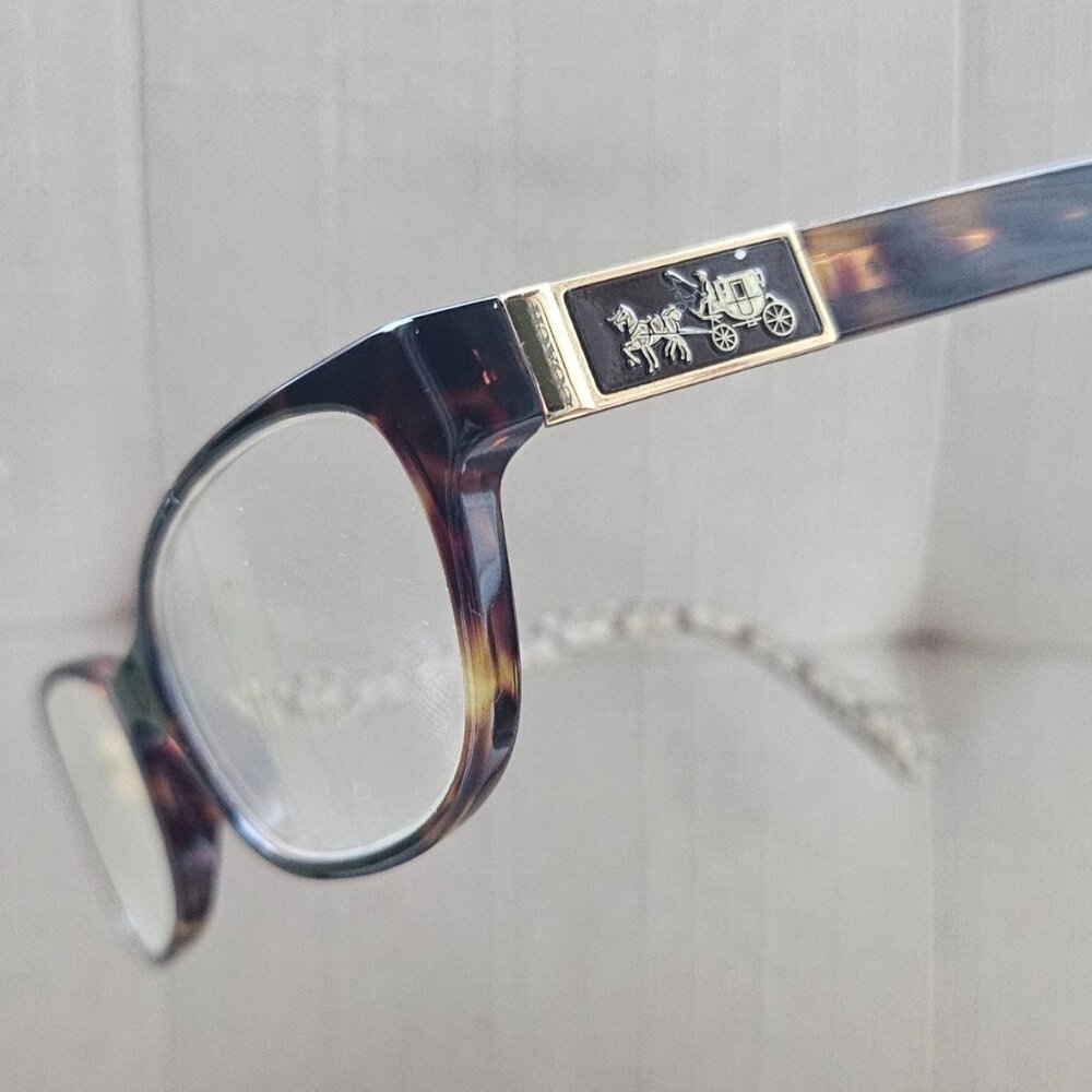 Coach Women Glasses Frame EMMA HC6061 Dark Tortoise/Dark Tort Sand Sig C